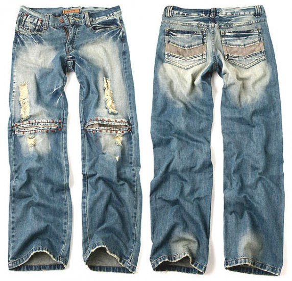 Vintage Straight Premium Denim Jeans For Men