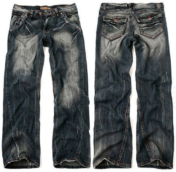 Midi Straight Premium Denim Jeans For Men