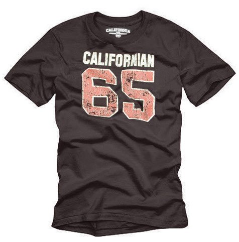 "California 65" Hollywood Vintage Style Men's T-shirt