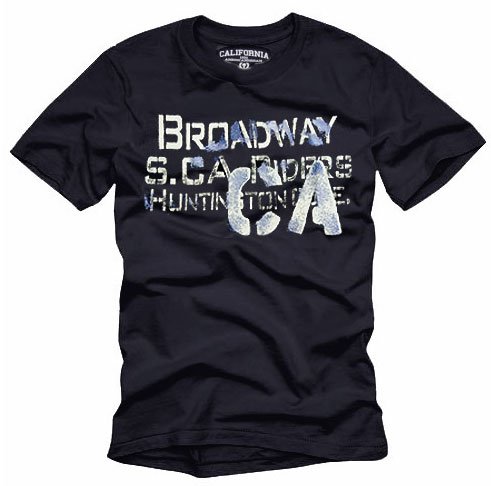 "California & Fitch" Hollywood Vintage Style Men's T-shirt