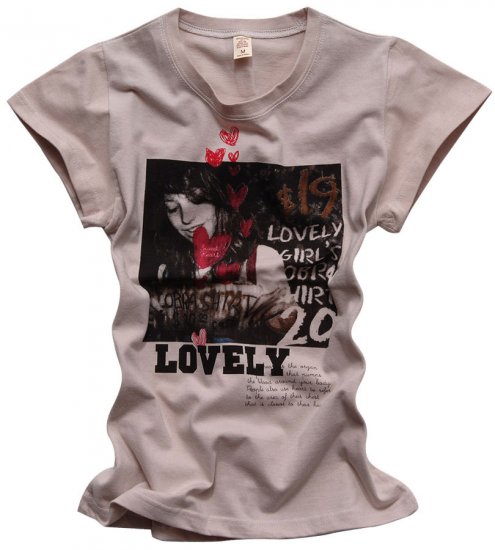 "Lovely" New York Style Women's T-shirt