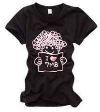 "I love 7MB" New York Style Women's T-shirt
