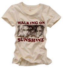 "Walking on sunshine" New York Style Women's T-shirt
