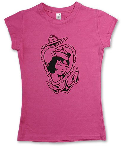 "Heart" Hollywood Vintage Style Women's T-shirt