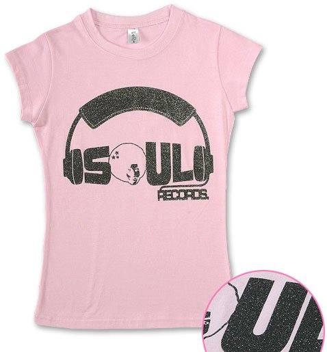 "Soul Records Pearl" Hollywood Vintage Style Women's T-shirt