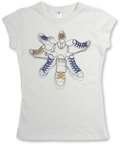 "Sneakers" Hollywood Vintage Style Women's T-shirt