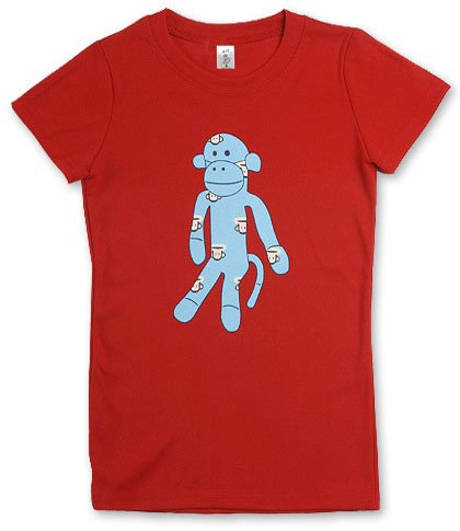 "Monkey" Hollywood Vintage Style Women's T-shirt