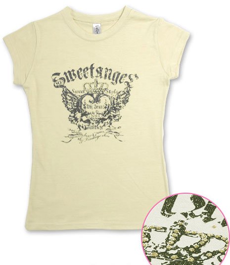 "Sweet Angel" Hollywood Vintage Style Women's T-shirt