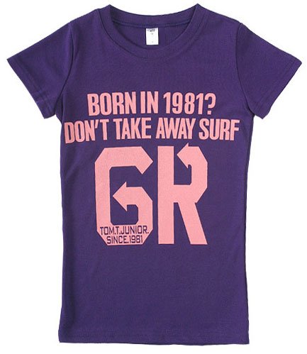 "Born in 1981" Hollywood Vintage Style Women's T-shirt