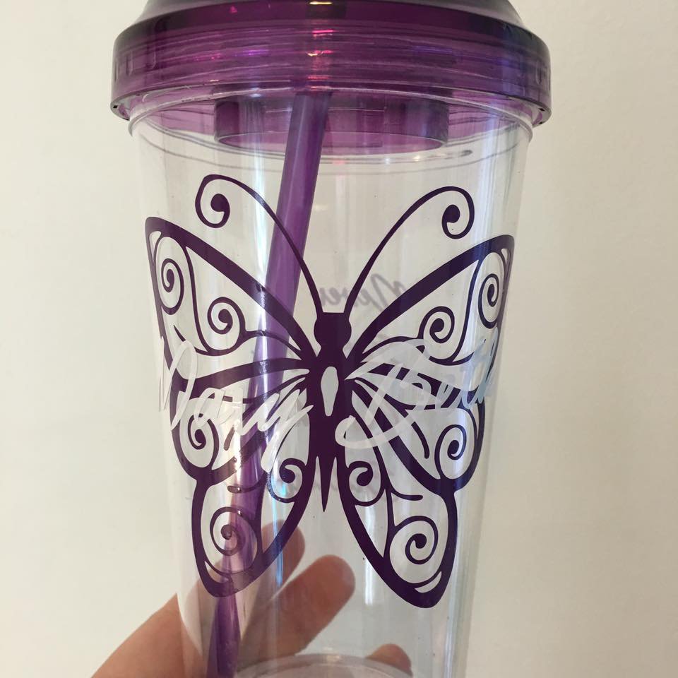 Handmade Personalized Tumbler- You pick the design, and we can do it!
