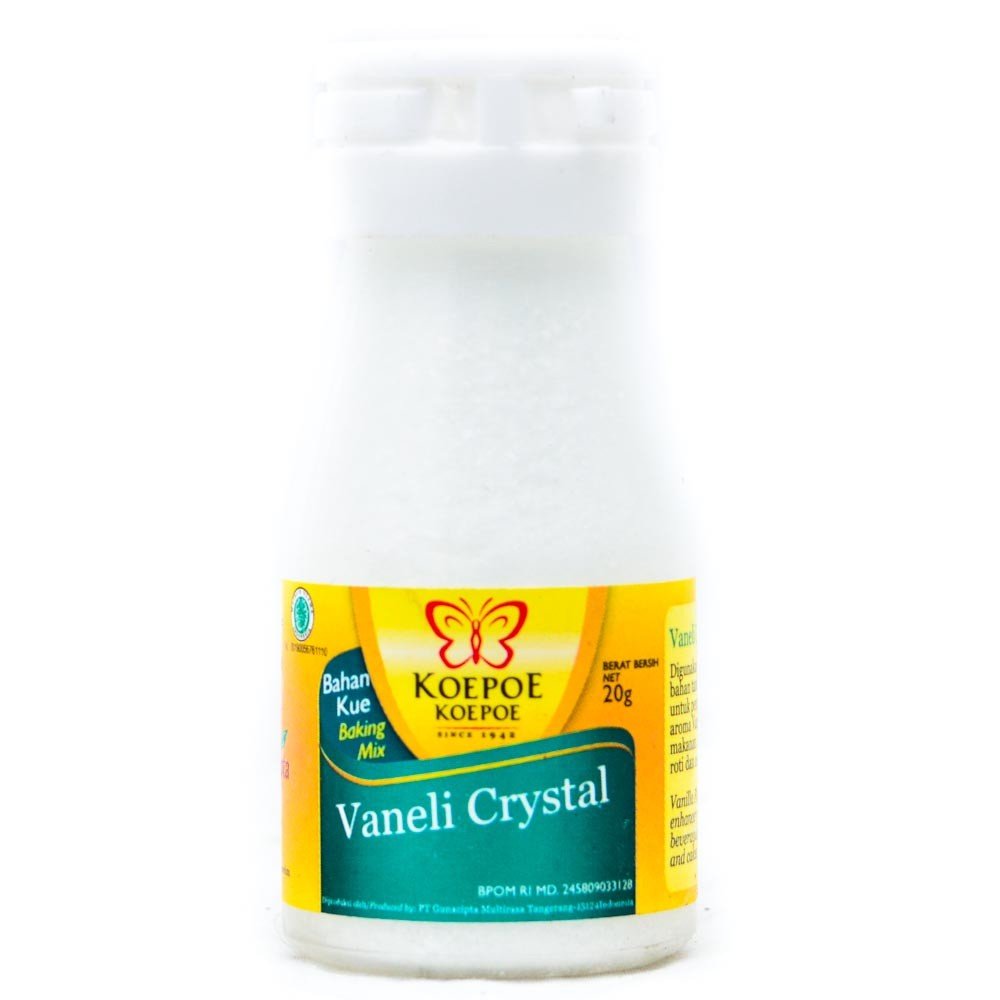 Perisa Vanilla - Koepoe Koepoe Baking Mix Perisa Vanilla 20 Gram Vaneli perisa vanilla koepoe koepoe baking mix perisa vanilla 20 gram vaneli