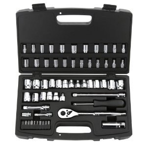 Stanley 92-809 MaxDrive 60-Piece 1/4" 3/8" Socket Set