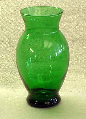 Anchor Hocking Forest Green Vase