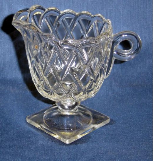 Vintage Pretzel Pattern Creamer
