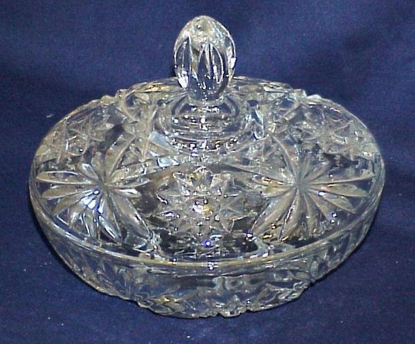 EAPG Covered Candy Dish - Memory Lane Collectibles