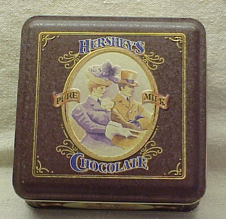 Hershey's Chocolate Old Fashioned Tin - Memory Lane Collectibles