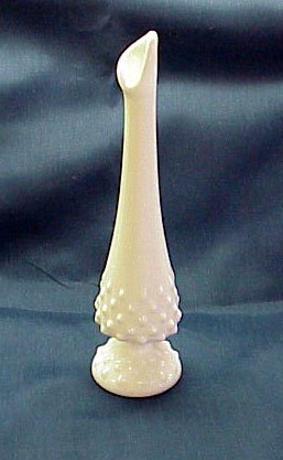 Fenton Milk Glass Hobnail Bud Vase - Memory Lane Collectibles