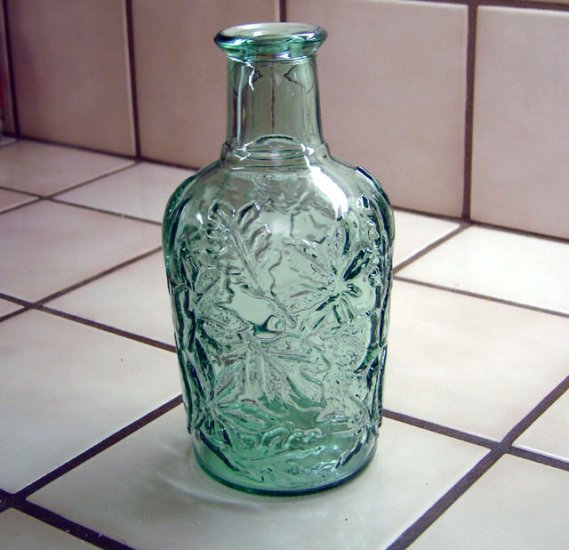 Beautiful Green Bottle made in Canada - Memory Lane Collectibles