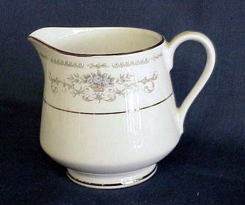 Fine Porcelain China Creamer - Diane by Wade - Memory Lane Collectibles