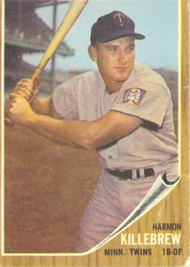 '62 Harmon Killebrew Topps #70 - Twins