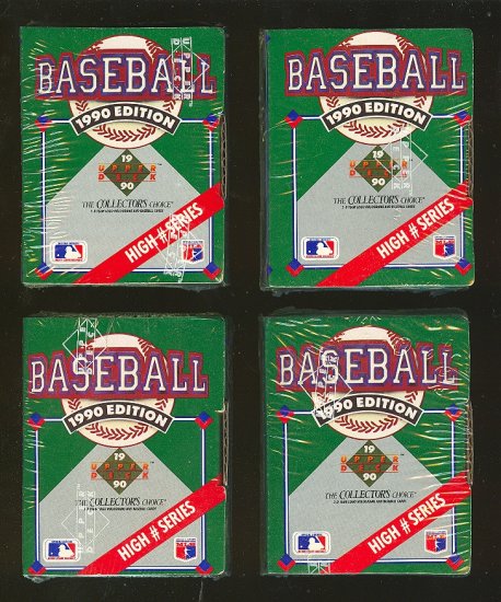 1990 Upper Deck Set (High Numbers) 100 cards