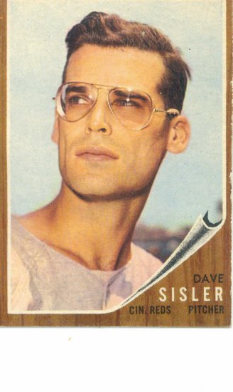 '62 Dave Sisler - Topps - #171 - Reds