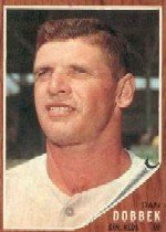 '62 Dan Dobbek - Topps #262 - Reds