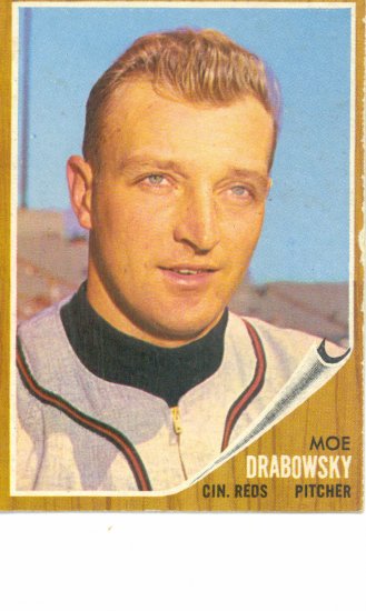 '62 Moe Drabowsky - Topps#331 - Reds