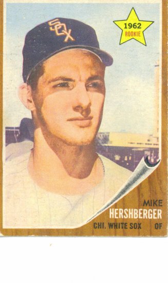 '62 Mike Hershberger - Topps #341 - White Sox