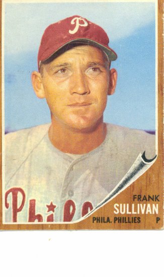 '62 Frank Sullivan - Tioos #352 - Phillies