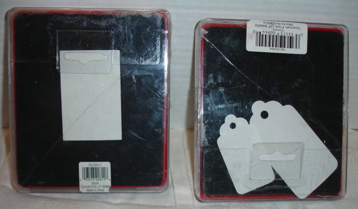 Set of 2 SIZZIX Large Dies NIP