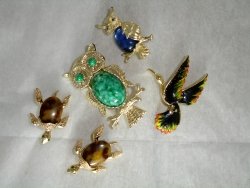 Animals - Signed GERRY'S Brooches