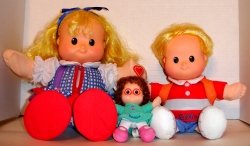 Fisher Price Dolls - Eddie , Sarah Lee , and Maggie *Price to Sale*