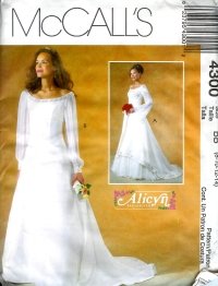 M4300 McCall Pattern ALICYN EXCLUSIVES Lined Dresses Misses Petite Size 10 - 16 * Lowered Price*