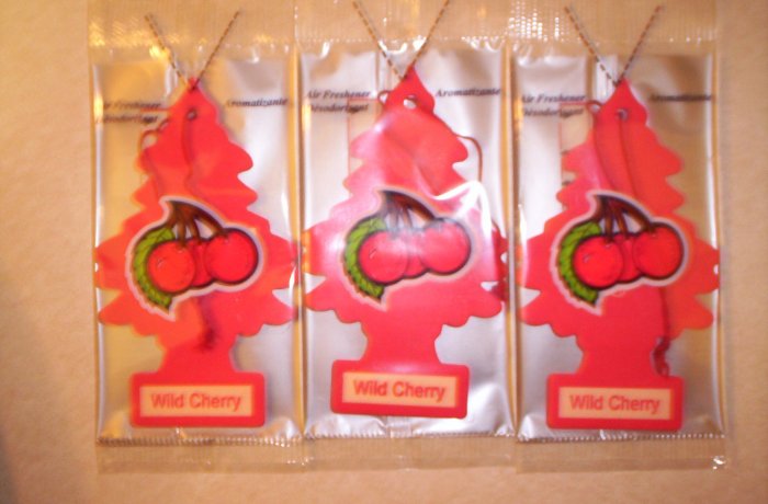 Wild Cherry Tree Air Freshener - Lot of 72 -