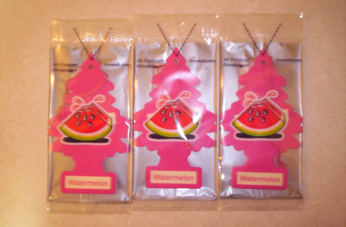 Watermelon Tree Air Freshener - Lot of 3 -