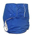Mommy's Touch, EZ Clean Cloth Diaper - Blue