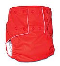 Mommy's Touch, EZ Clean Cloth Diaper - Red