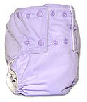 Mommy's Touch, EZ Clean Cloth Diaper - Light Lavendar