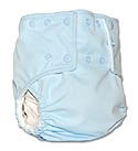 Mommy's Touch, EZ Clean Cloth Diaper - Baby Blue