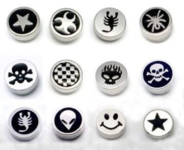Wholesale 24pairs/lot Fashion Magnetic 8mm Titanium Steel Stud Earrings Unisex Boys Girls Women Men