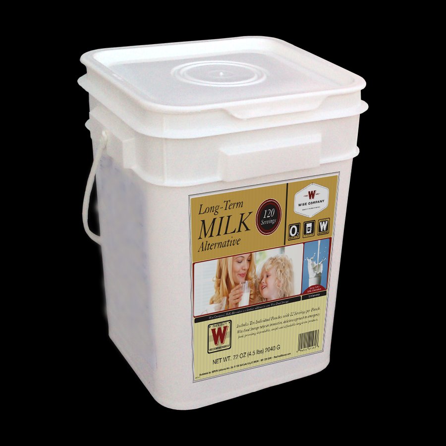 *NEW* Wise Food: 120 Serving Milk Bucket ~ Just Add Water