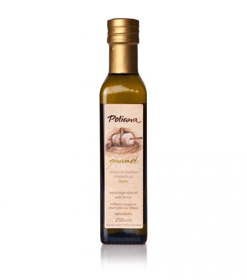 "Poliana Gourmet" olive oil with lemon 250ml
