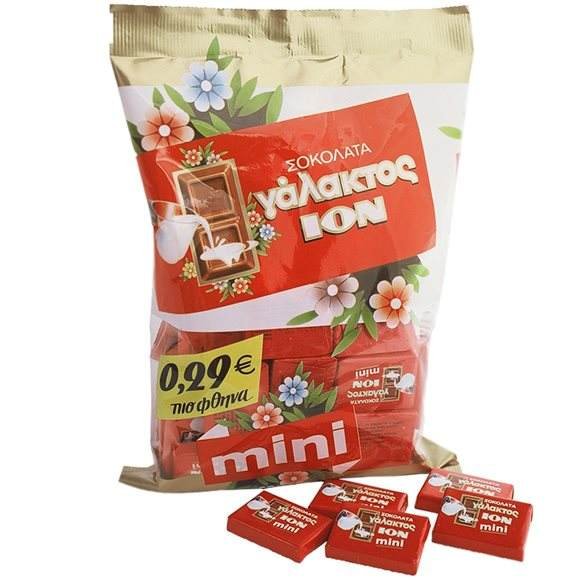 Ion Milk Chocolates 400gr