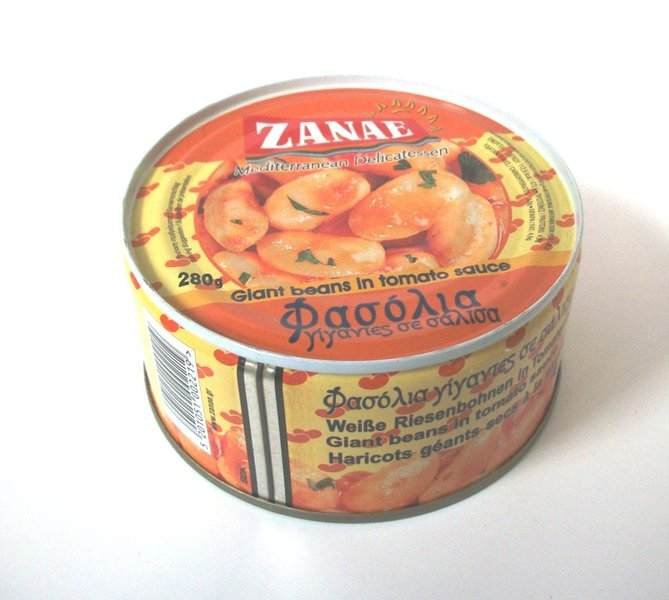 ZANAE GREEK GIANT BEANS IN TOMATO SAUSES 280gr
