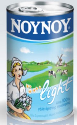 Noy Noy Evaporated Milk Light 400gr
