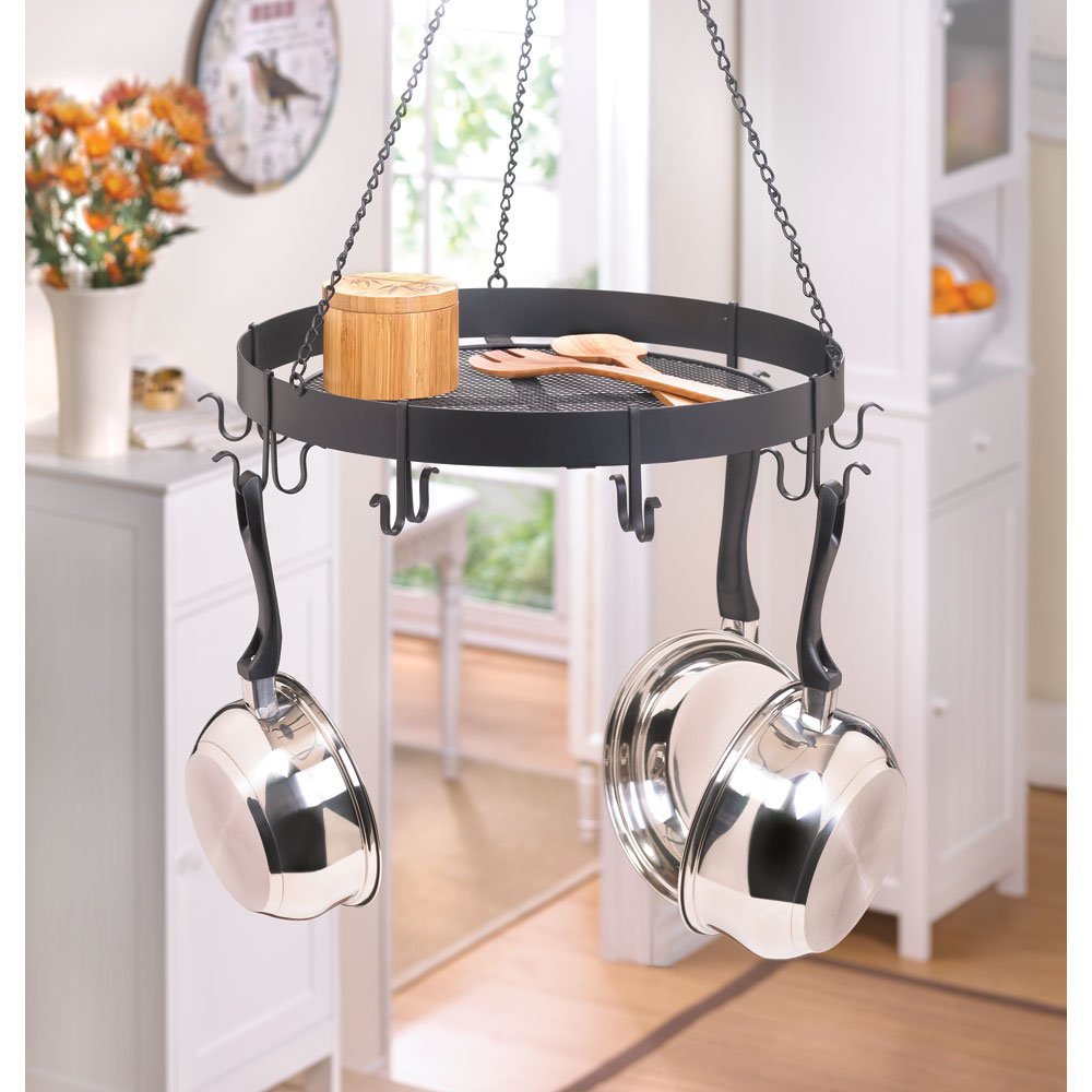 CIRCULAR HANGING POT HOLDER