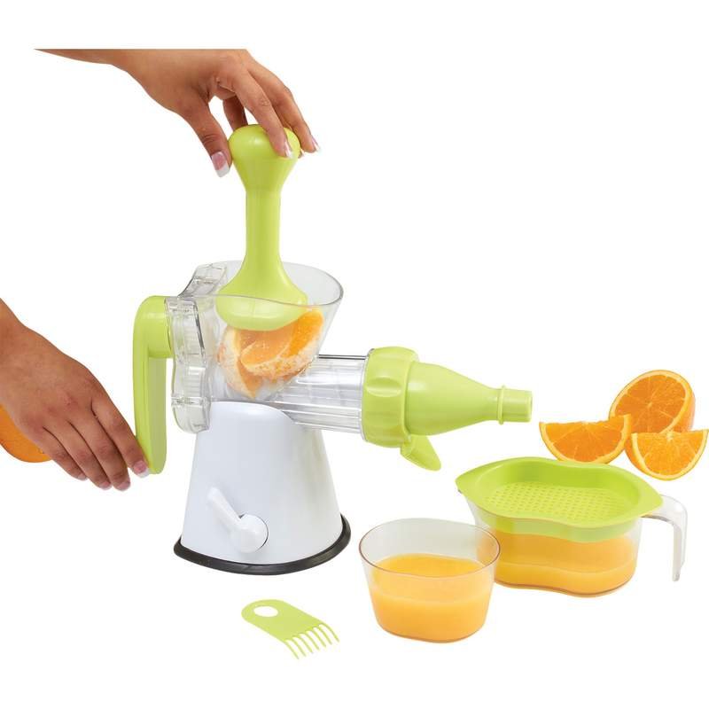 LaCuisineâ„¢ Hand Crank Single Auger Juicer