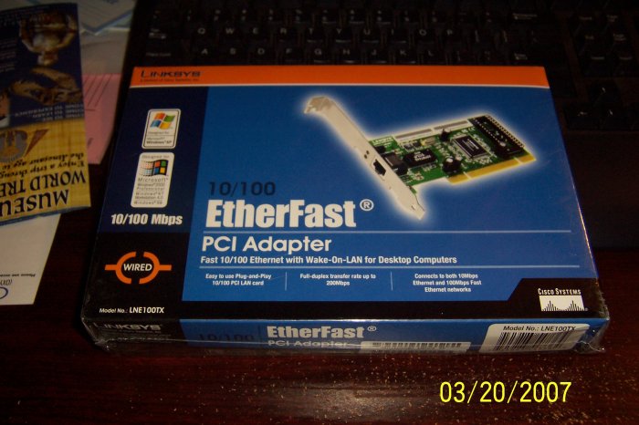 Linksys Etherfast PCI Adapter