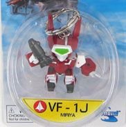 Robotech Super Deformed Keychain VF-1J